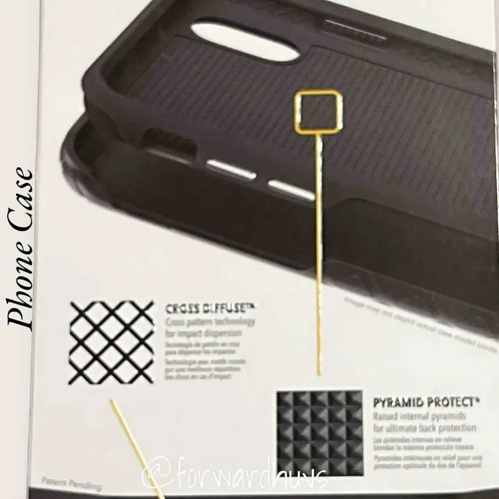 Cellhelmet Fortitude Series for iPhone 12 Pro Max Slate Blue - NEW